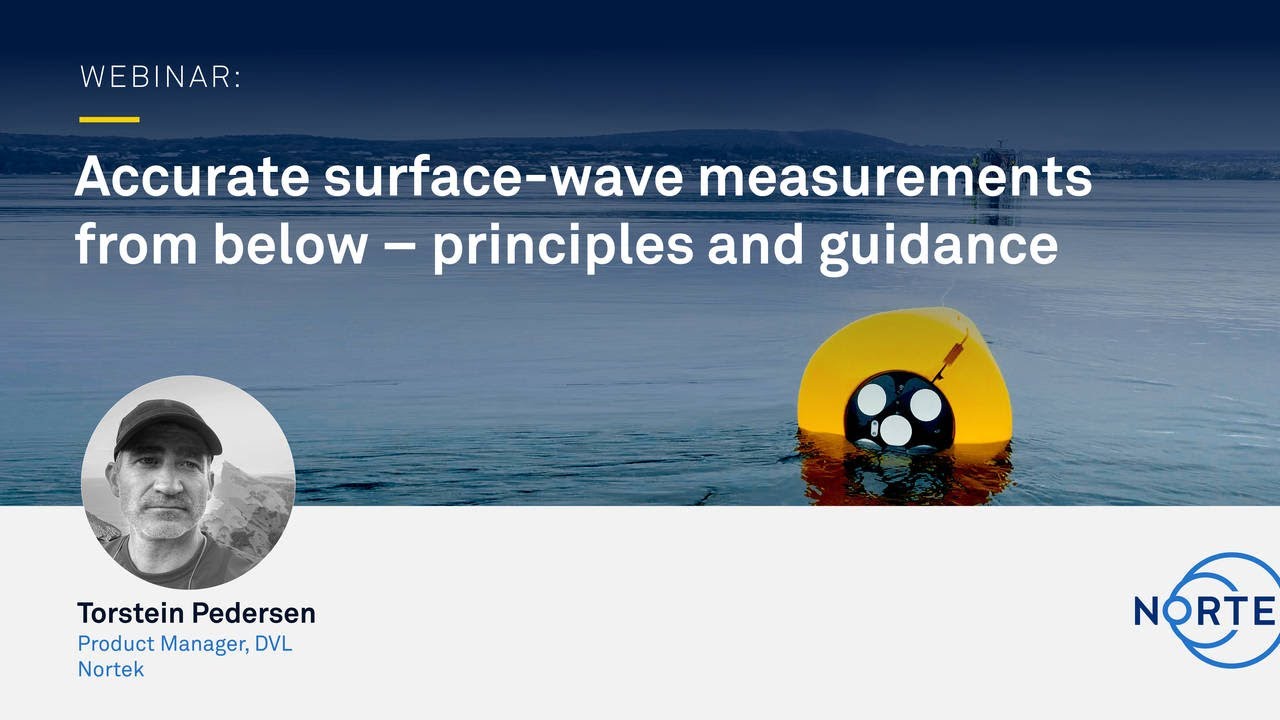 How to measure ocean waves from below the surface