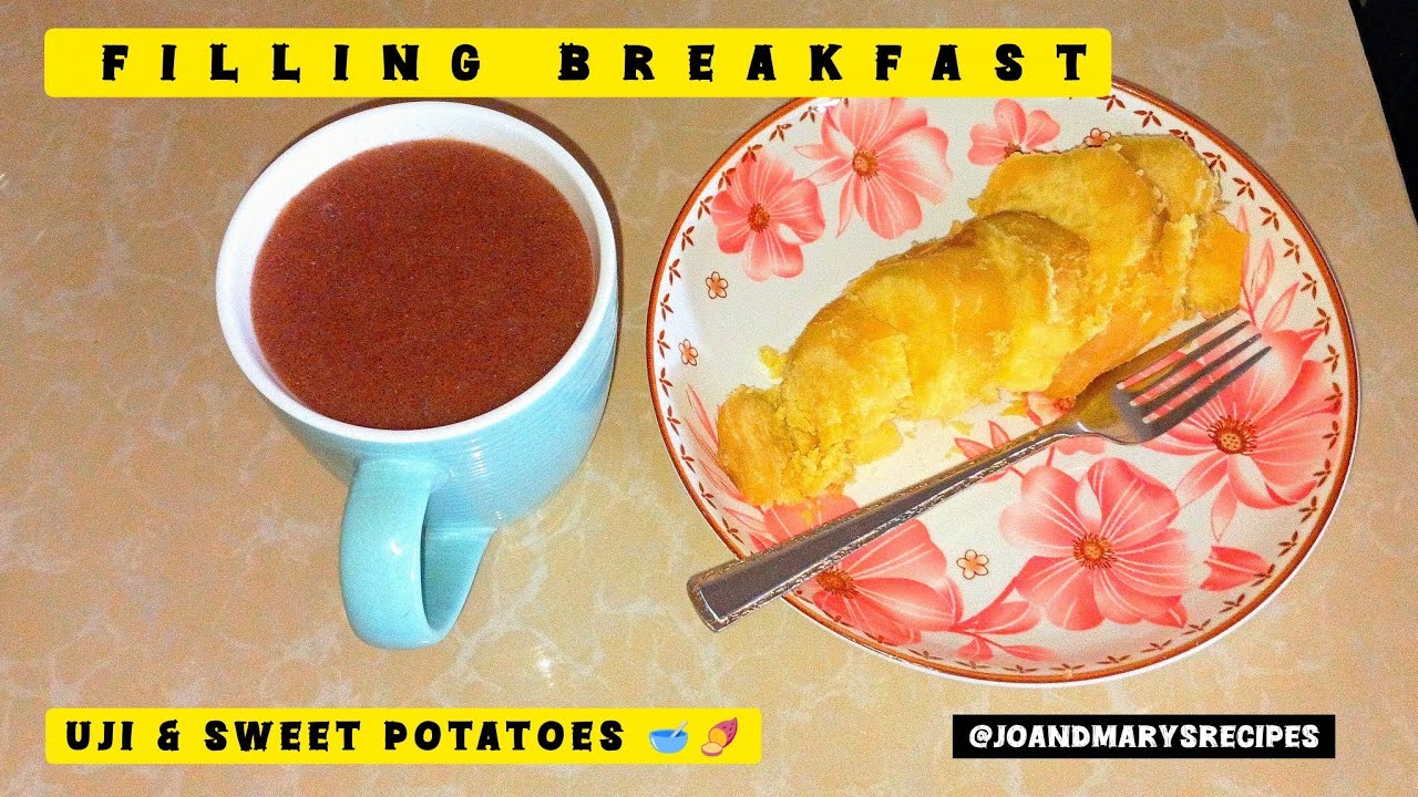 FILLING BREAKFAST: Uji & Sweet Potatoes 🥣🍠 | @JoMarysRecipes 
