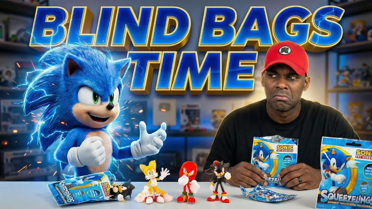 Sonic The Hedgehog Mystery Blind Bags!