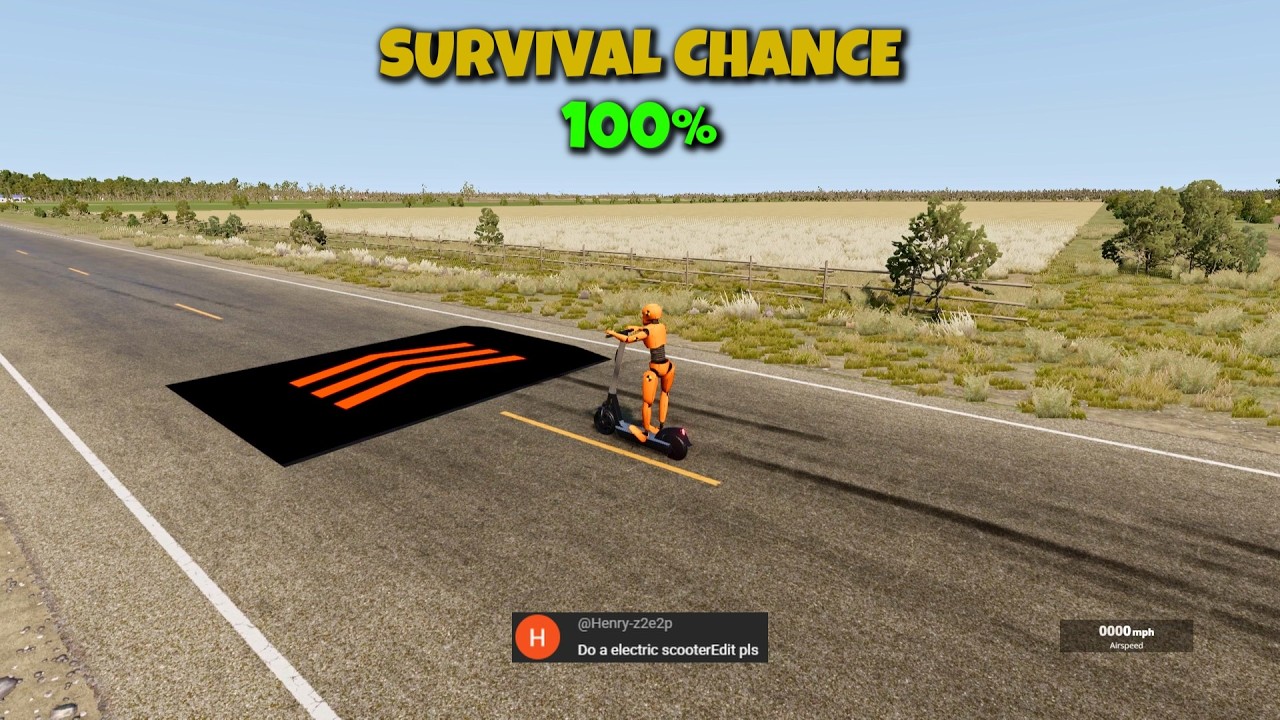 🚀 0 to 600 MPH in 1 SECOND! 🏁 (Extreme Survival Challenge)