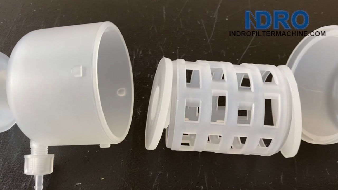 How to produce capsule filters? what parts and welding machines are used