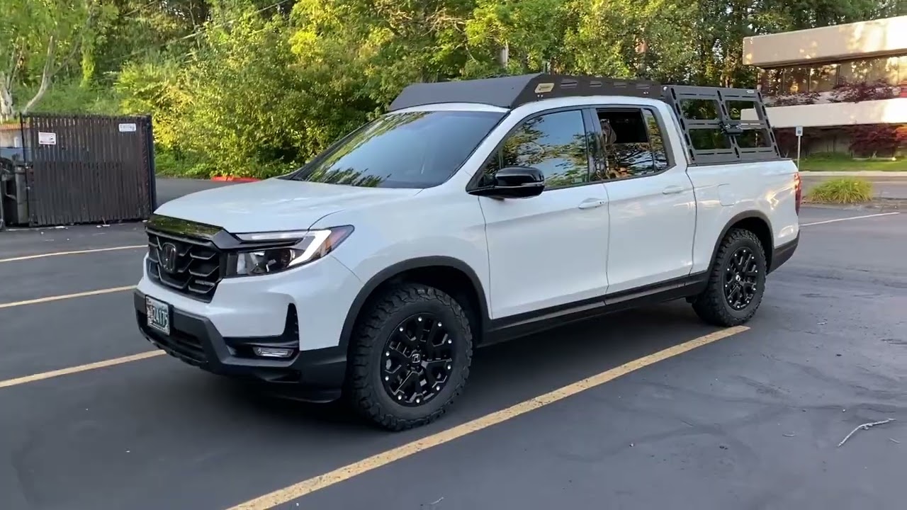 Black HPD wheel upgrade for the Honda Ridgeline