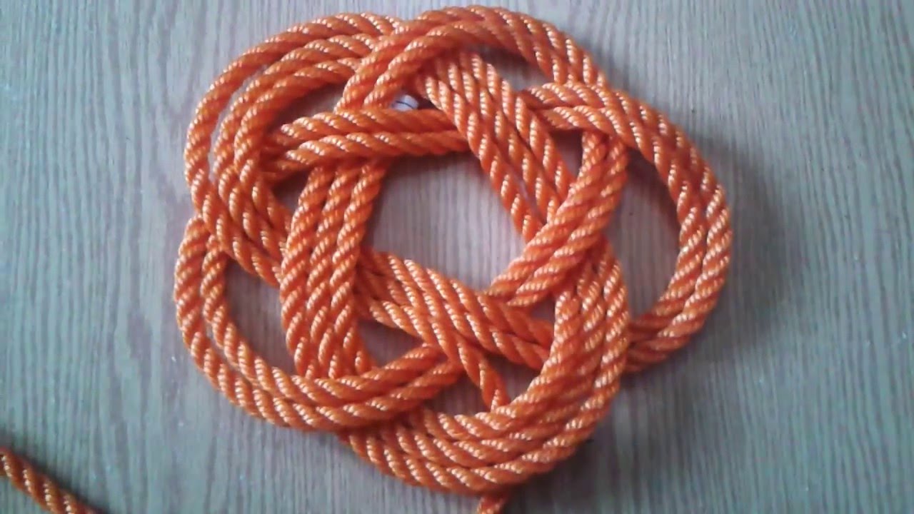 فن الحبال والعقد Marine knot  -كيف تصنع البوليط الخماسي