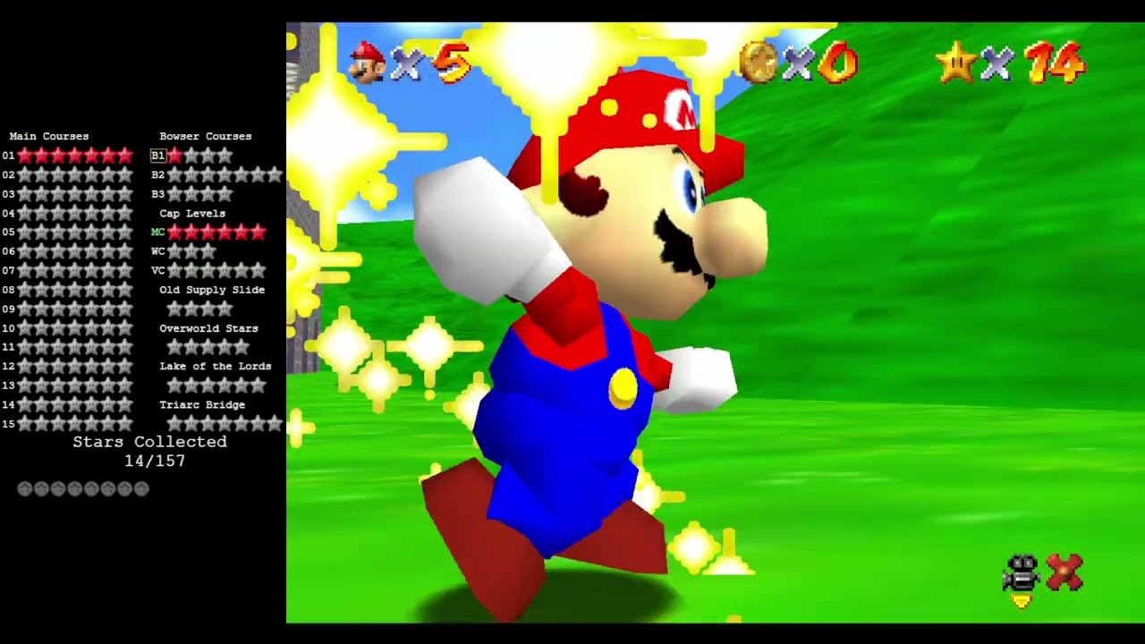 Super Mario 74: Extreme Edition Playthrough