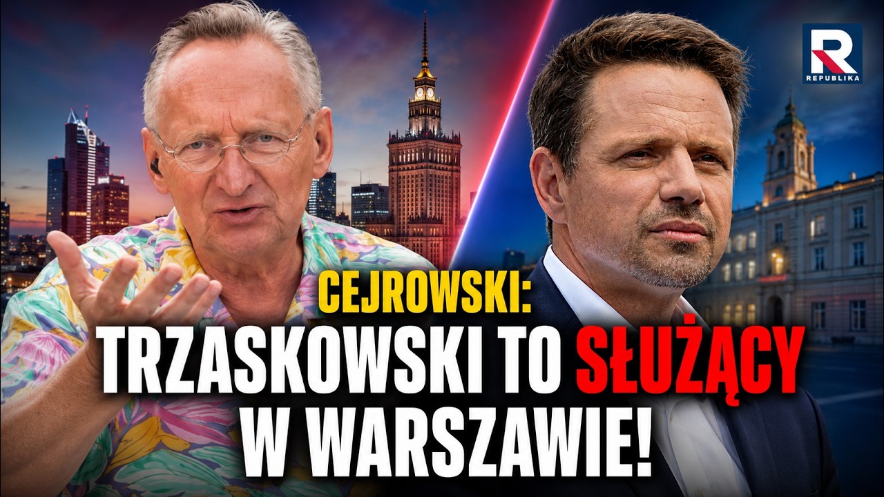 CEJROWSKI: Trzaskowski to SŁUŻĄCY w Warszawie! | Cejrowski w Republice