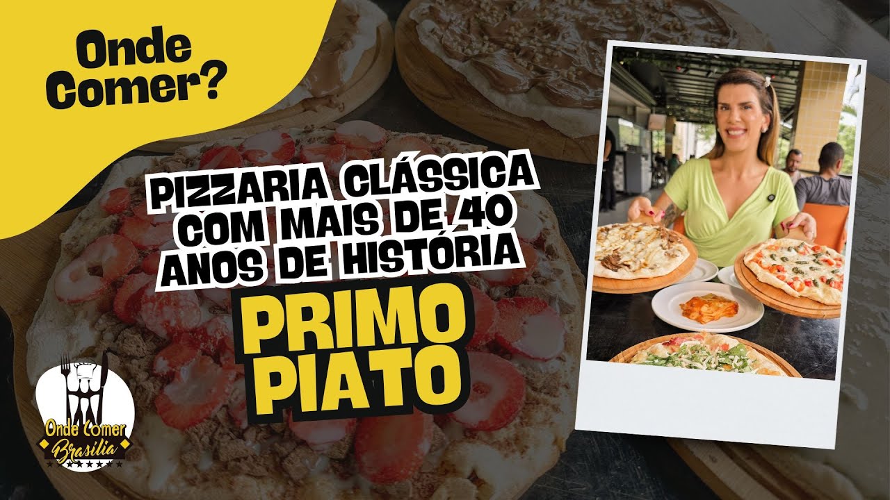 Onde Comer? - Primo Piato: pizzaria clássica com mais de 40 anos