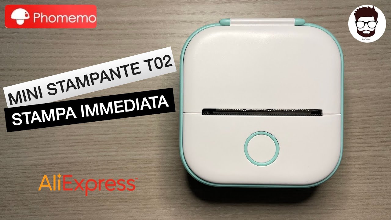 PHOMEMO T02 MINI STAMPANTE ITA