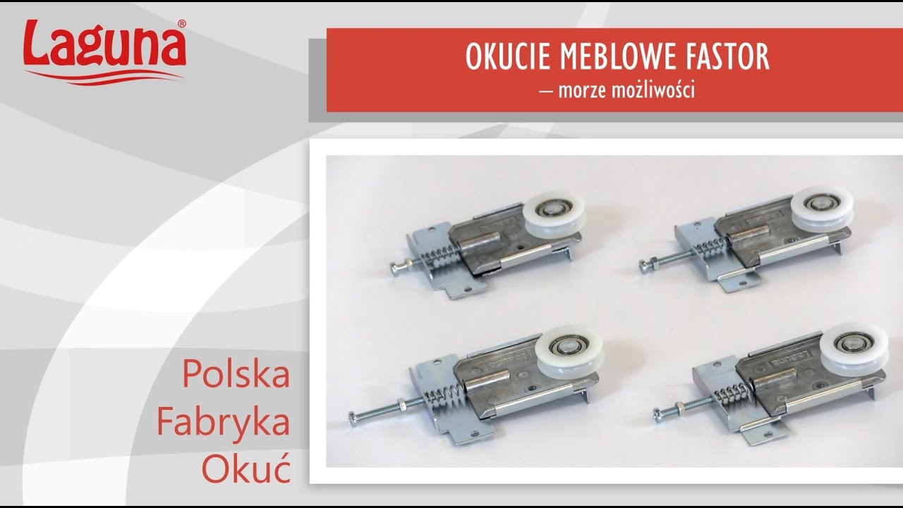 Okucie meblowe FASTOR - morze możliwości