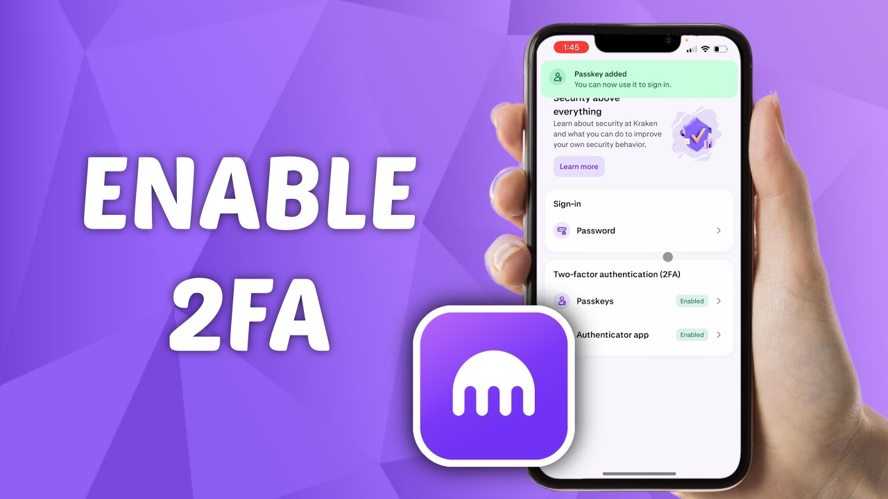 How to Set Up Two Factor Authentication on Kraken