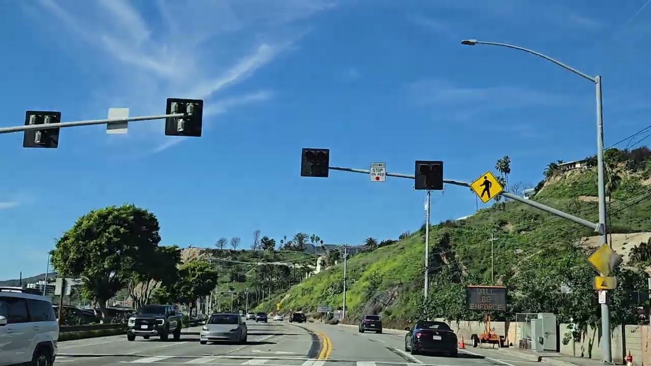 Malibu PCH Drive | After the Wildfire | Ocean Views & Calm Traffic POV