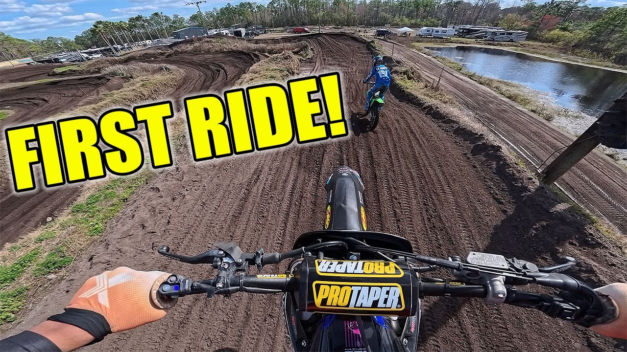 So This is what Riding a 2025 YZ250F Feels like…