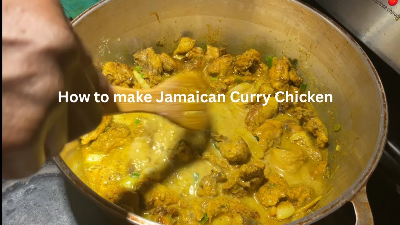 How to make Delicious Jamaican Curry Chicken!