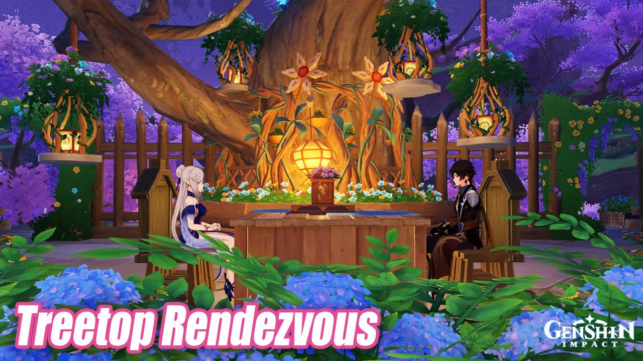 Treetop Rendezvous | Valentine's Day Special | Serenitea Pot