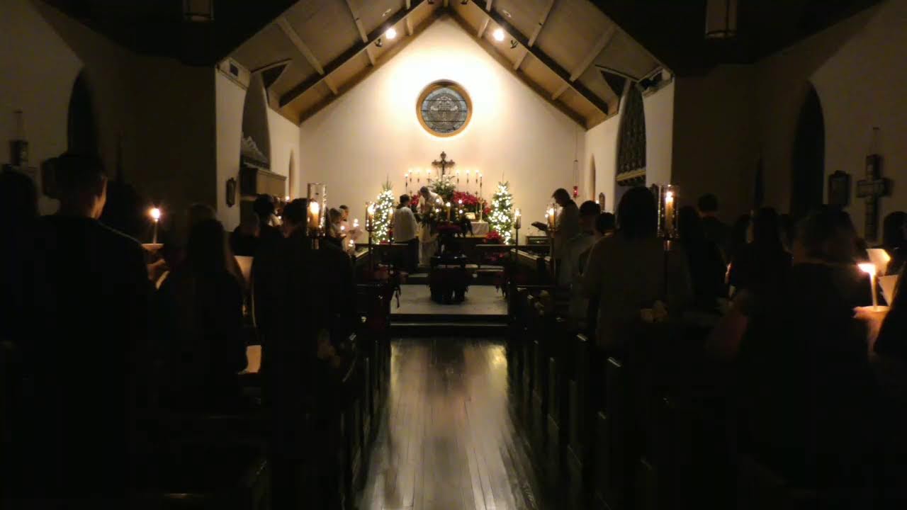 St. Barnabas Episcopal Church of Tullahoma livestream 10:45pm 12-24-2025