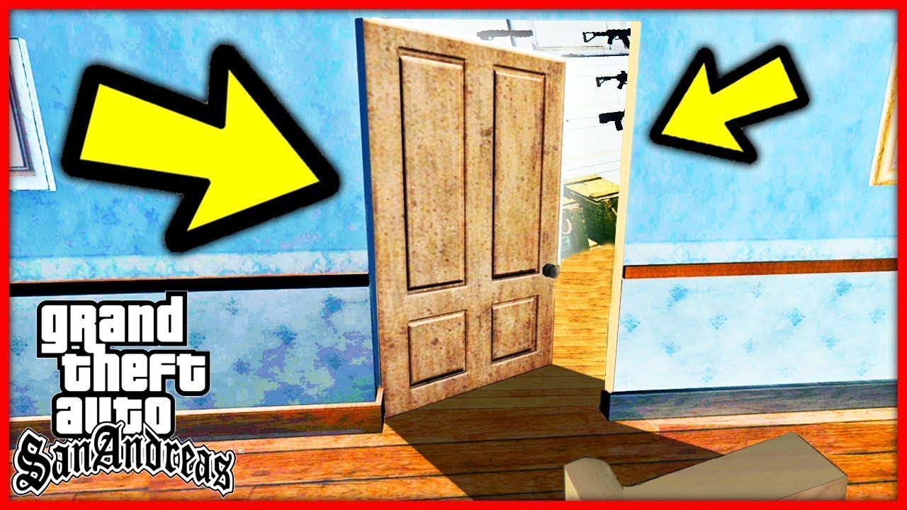 لن تصدق ماذا اكتشفت داخل غرفة سيجاي السرية في قراند سان اندرياس | GTA San Andreas Secret CJ's Room