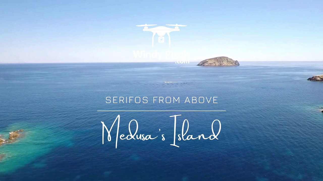 Serifos from Above | Medusa's Island by Windy pixels
