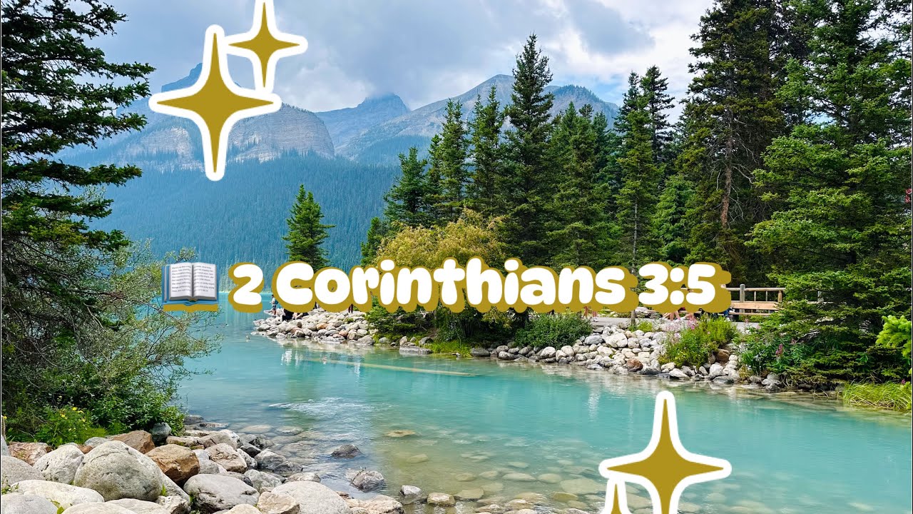 📖 2 Corinthians 3:5(💟Day 8)🌸 Start Your Day with God’s Word | Inspirational Bible Verse & prayer 🙏 