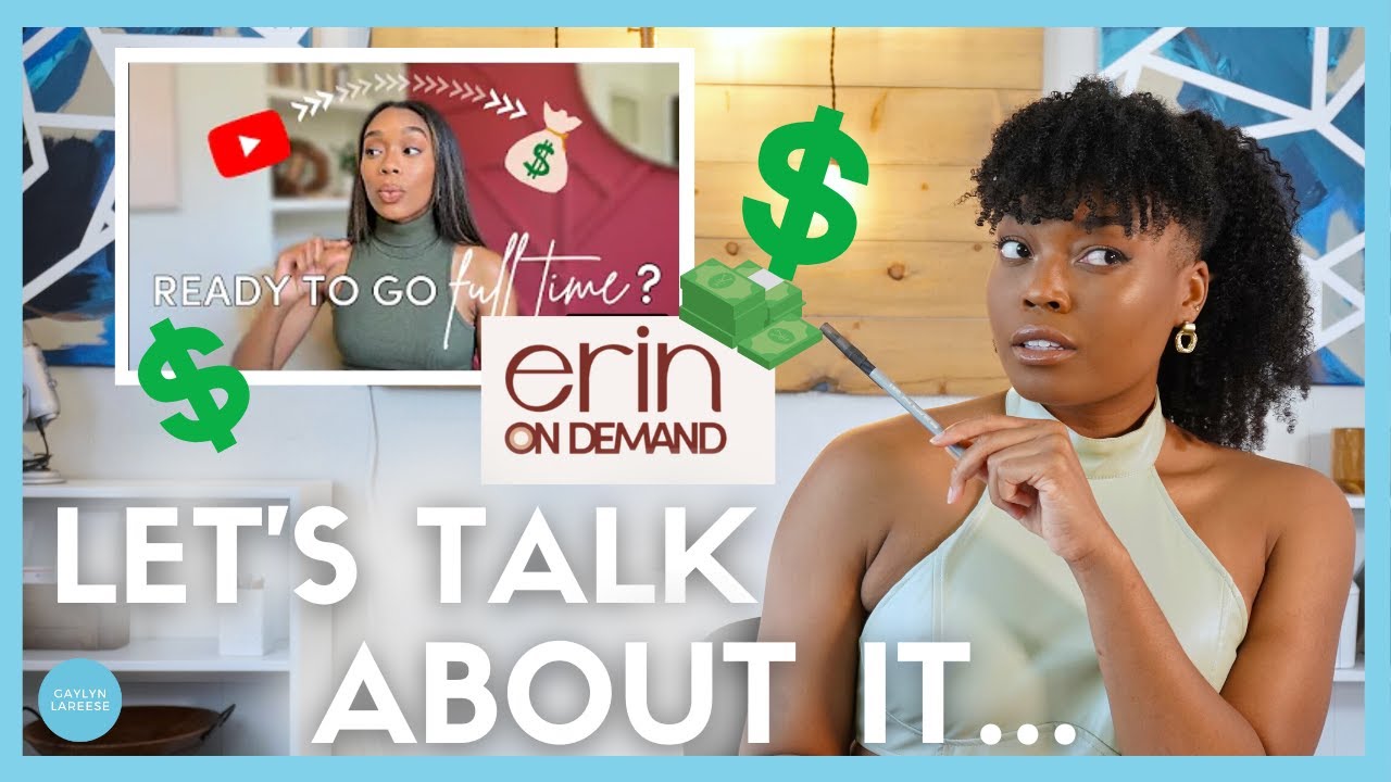 Make Money on YouTube WITHOUT going Viral as a Microinfluencer | Thoughts on Erin On Demand