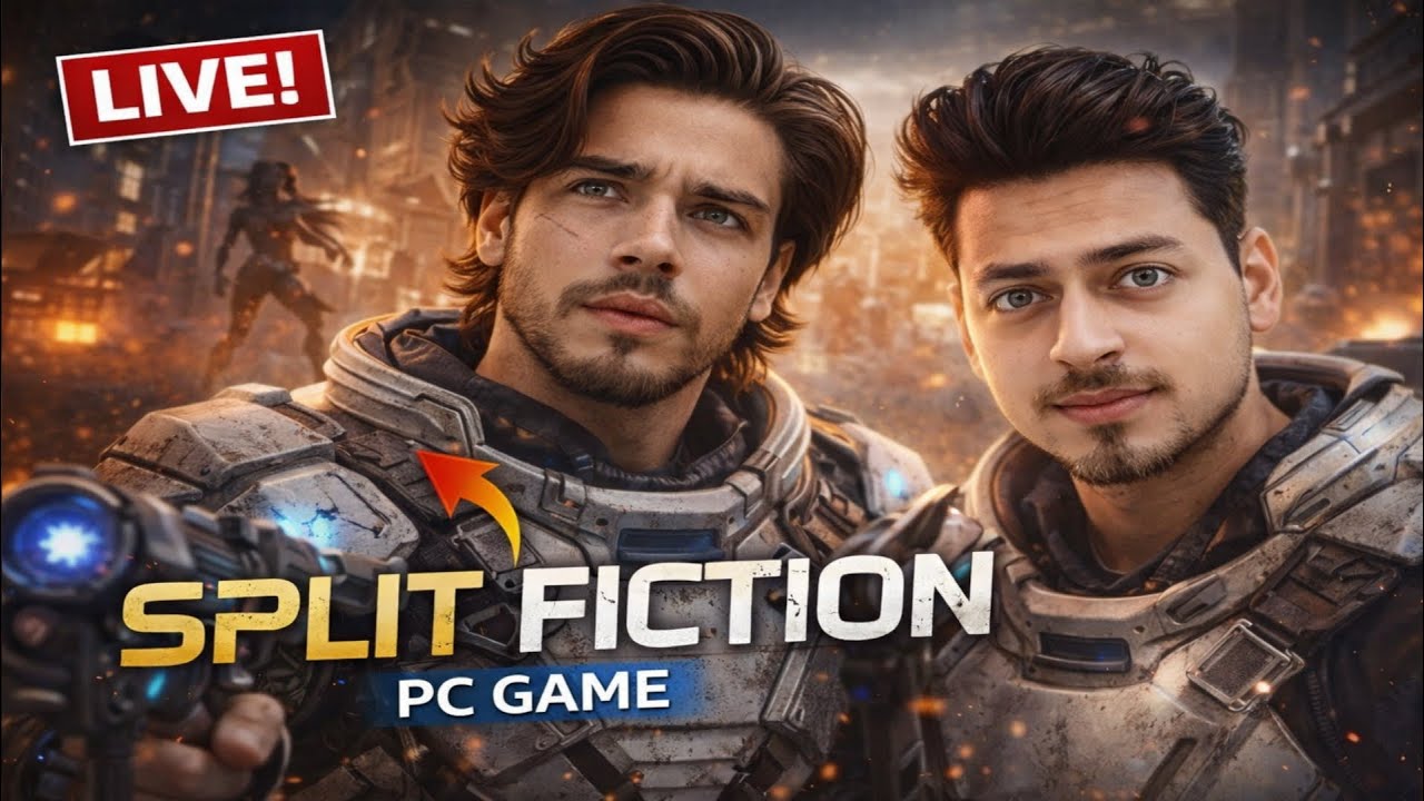 SPLIT FICTION LIVE 🔥 First Time Gameplay  with anon plays  codm now