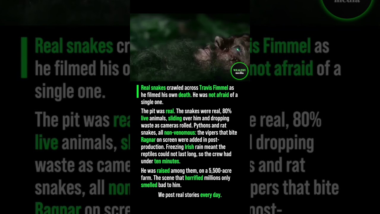 The Real Truth Behind Ragnar&rsquo;s Death Pit 🐍