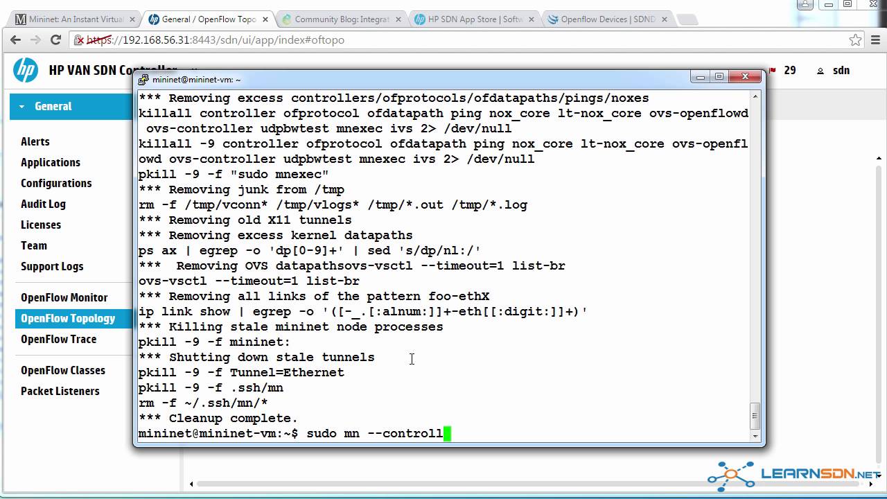 SDN, OpenFlow и Mininet (бесплатный курс на GNS3.com)