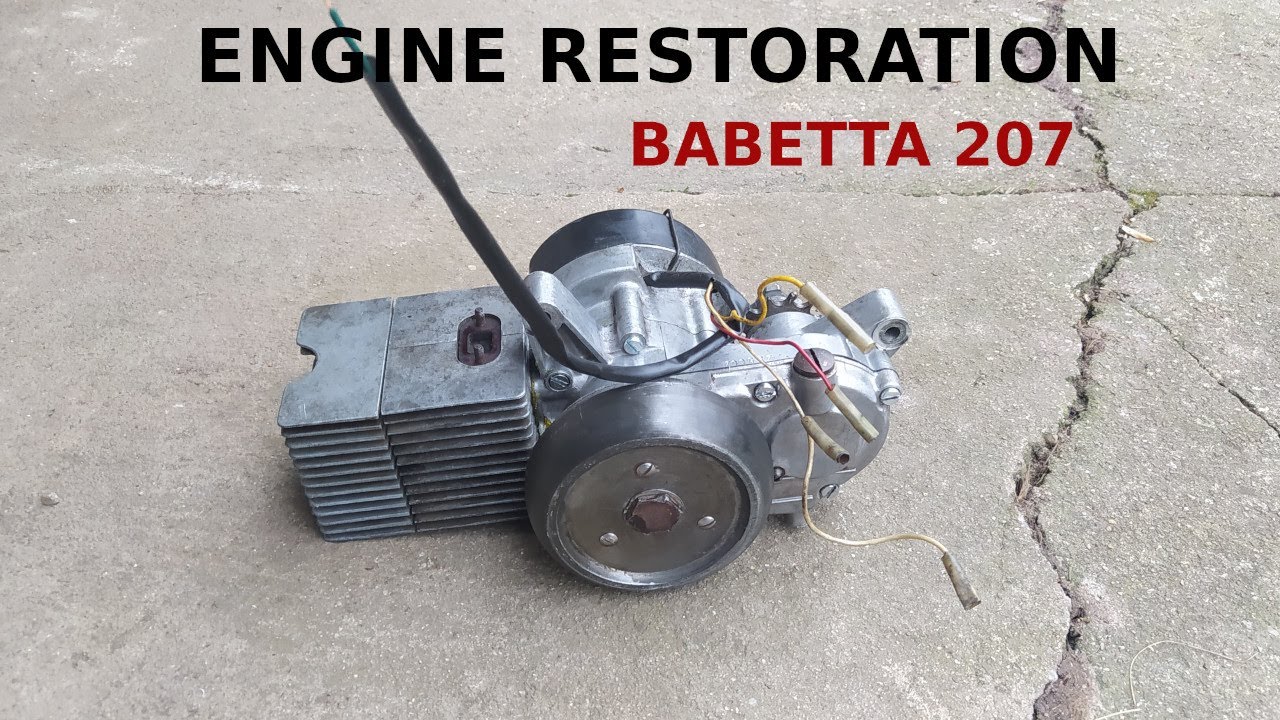 2T engine rebuild | Project babetta 207 | Part 3