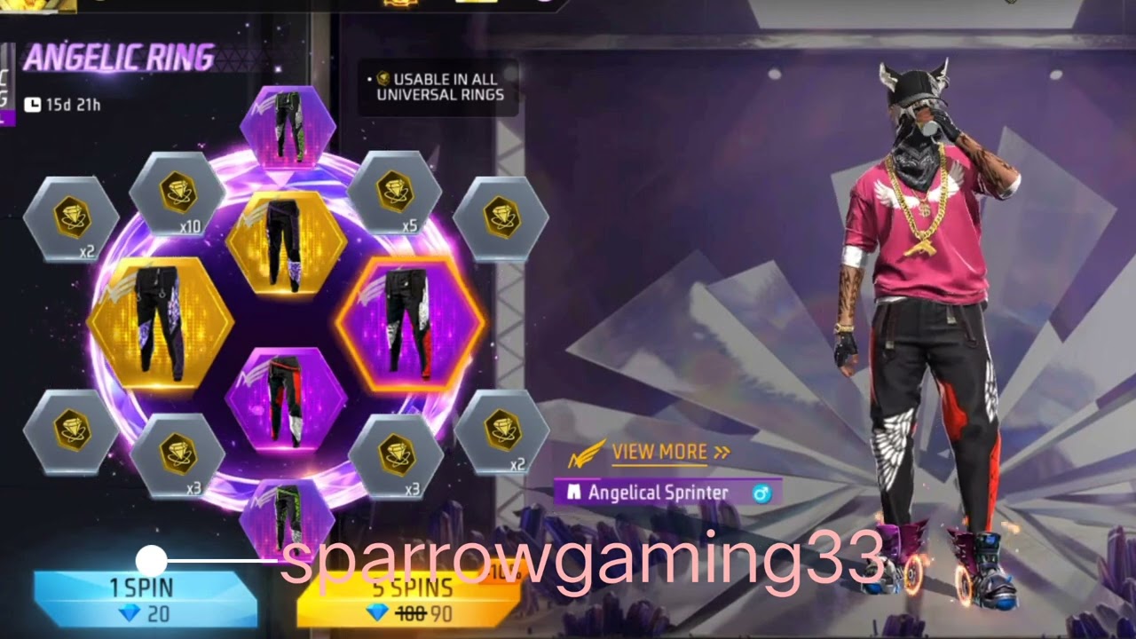 New ANGELIC Ring event Free Fire 🔥|Purple Angelic Ring event  🤯#freefire #newevent #ffeventtoday 