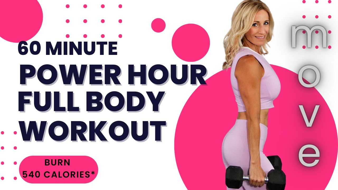65 MINUTE POWER HOUR STRONG AT HOME | Total Body L.U.C.A. Workout