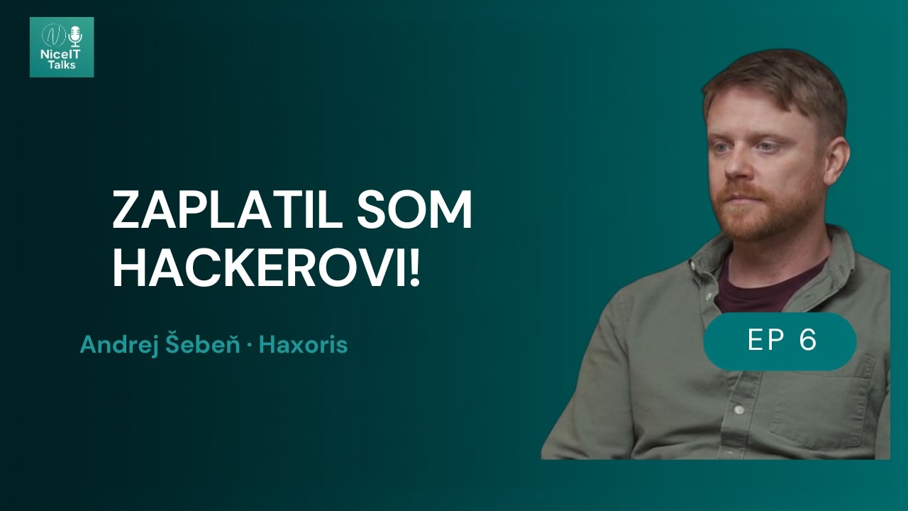 NiceIT Talks #6  Etický hacking – ako odhaliť slabiny skôr, než to urobia útočníci s Andrej Šebeň
