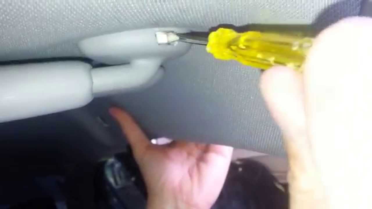 Remove Sun Visor 2012 - 2015 Honda Civic - by Restin Burk