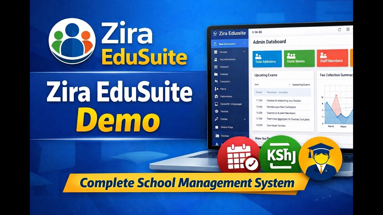 Zira EduSuite Demo | Complete School Management System for Kenyan Schools - Part 1