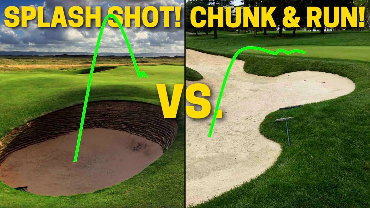 Bunker Shots: Splash Shot vs. Chunk & Run Fundamentals!