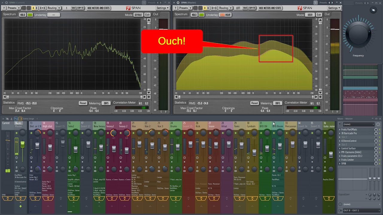 Find and Eliminate Ugly Frequencies in Your Mix - The Master EQ Trick