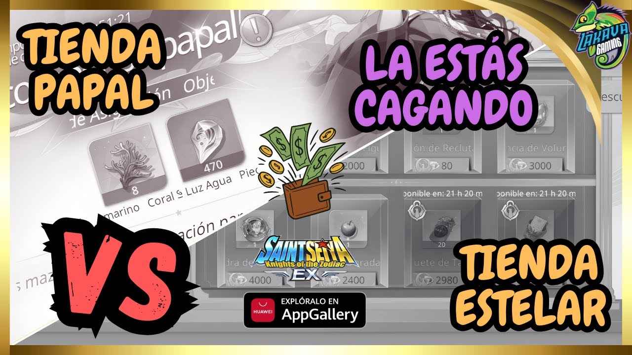Tienda ESTELAR vs PAPAL! Te Aseguro que Estás BOTANDO DINERO Saint Seiya EX