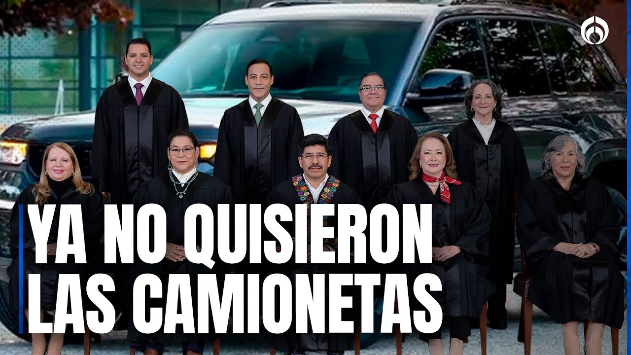 ¡Que siempre no! Ministros de la SCJN NO USARÁN las camionetas blindadas que se adquirieron