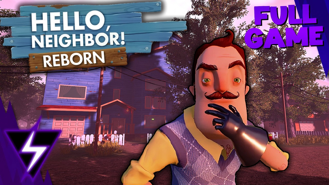 Hello Neighbor Reborn Full Blind Playthrough/Longplay With Commentary