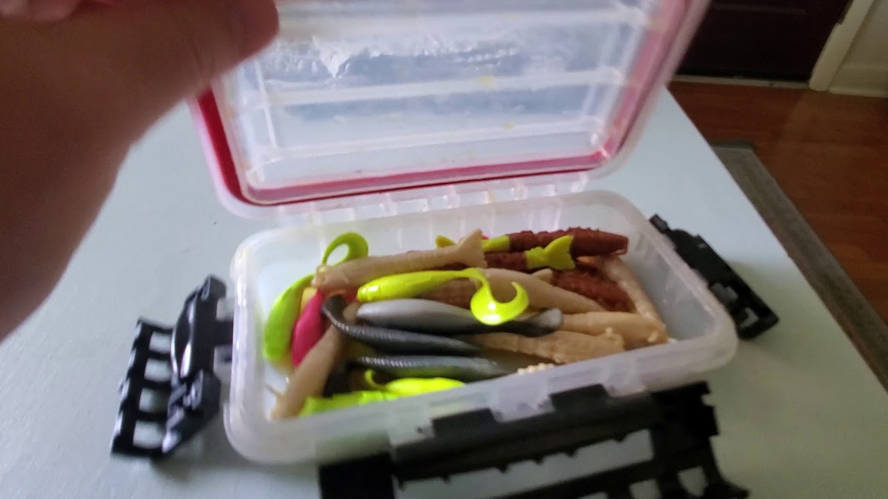 ASMR Fishing tackle Show and Tell w Crinkle Sounds