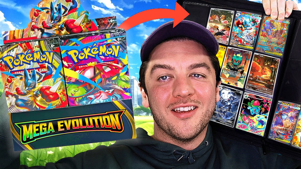 Пытаюсь собрать свой мастер-набор MEGA EVOLUTION!
