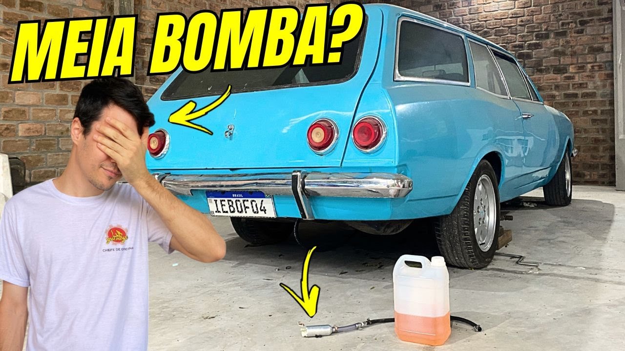 BOMBA ELÉTRICA NA CARAVAN CARBURADA?