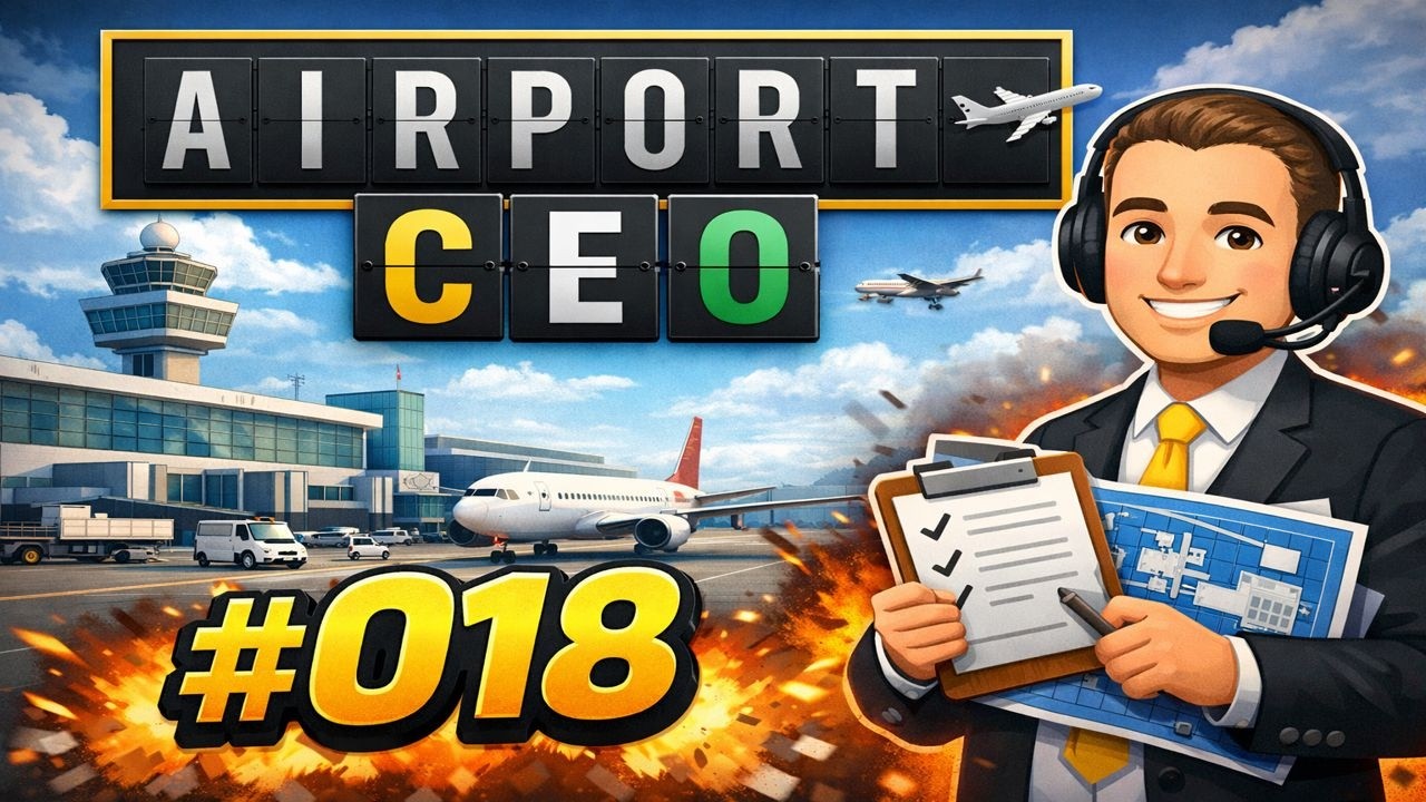 Airport CEO #018 Der dritte medium Stand ¦ [Let's Play][German]