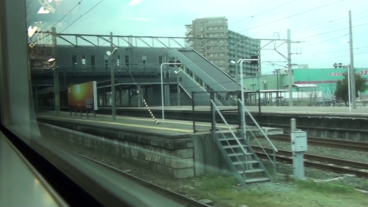 JR鹿児島本線 車窓  古賀駅～東郷駅（813系1100番台快速)