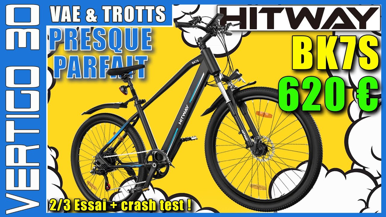 🔵⚪  HITWAY BK7S - LE VTT ELECTRIQUE PRESQUE PARFAIT  ⚪🔵
