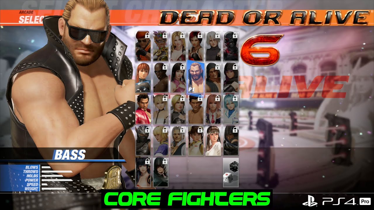 DEAD OR ALIVE 6: Core Fighters | BASS | Arcade Playthrough