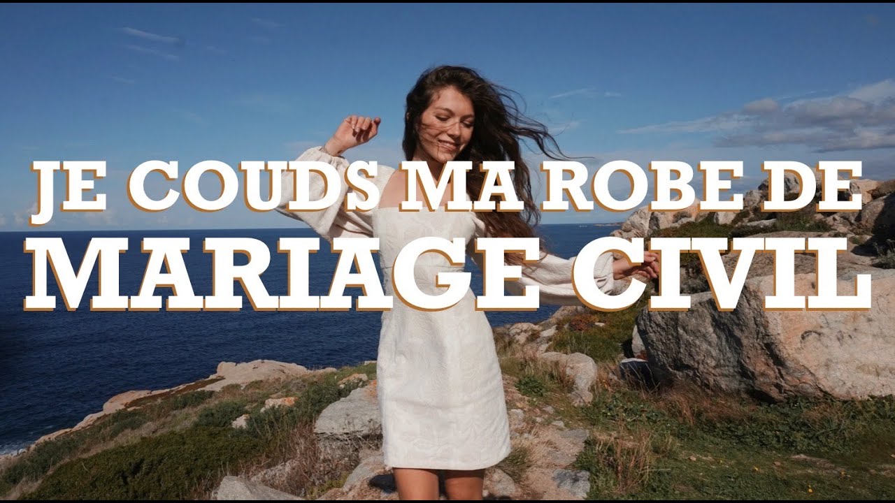 Je couds ma robe de Mariage Civil
