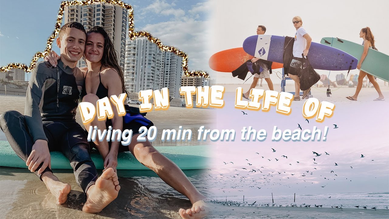 this is what it’s like living 20 MINUTES from the BEACH!