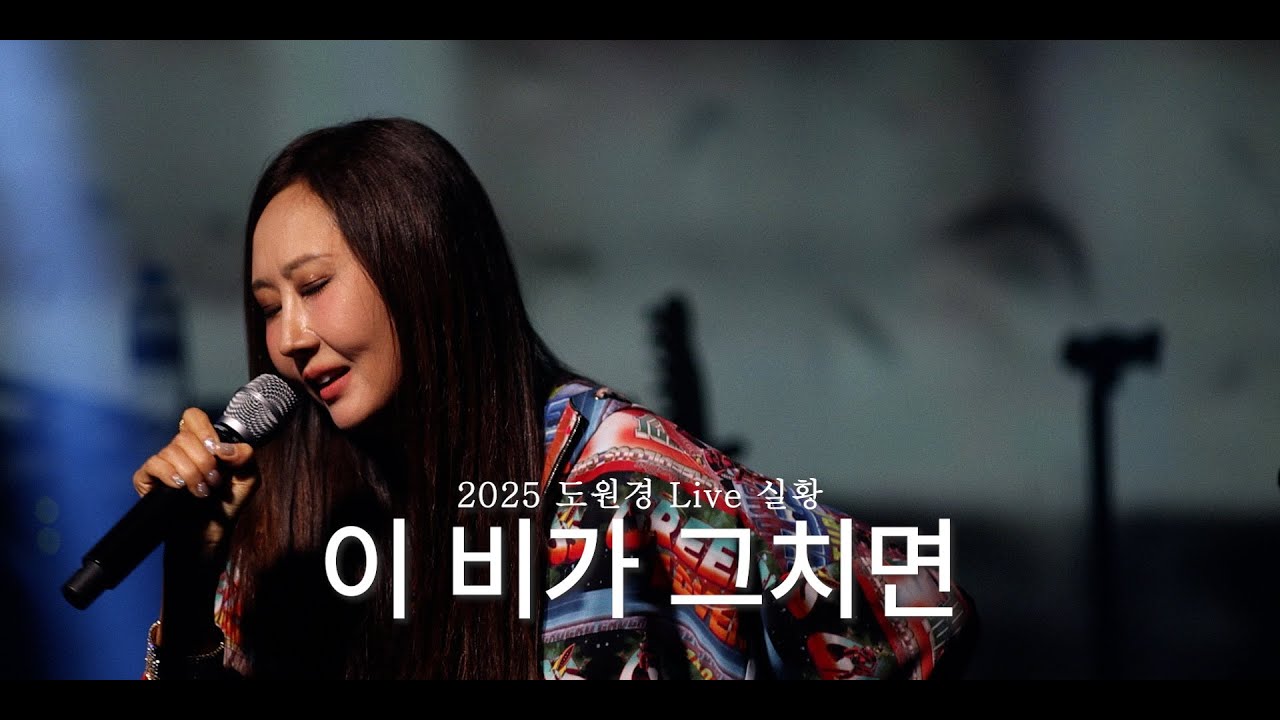 도원경 2025 라이브 콘서트 실황 | 이 비가 그치면 #도원경 #다시사랑한다면 #이비가그치면
