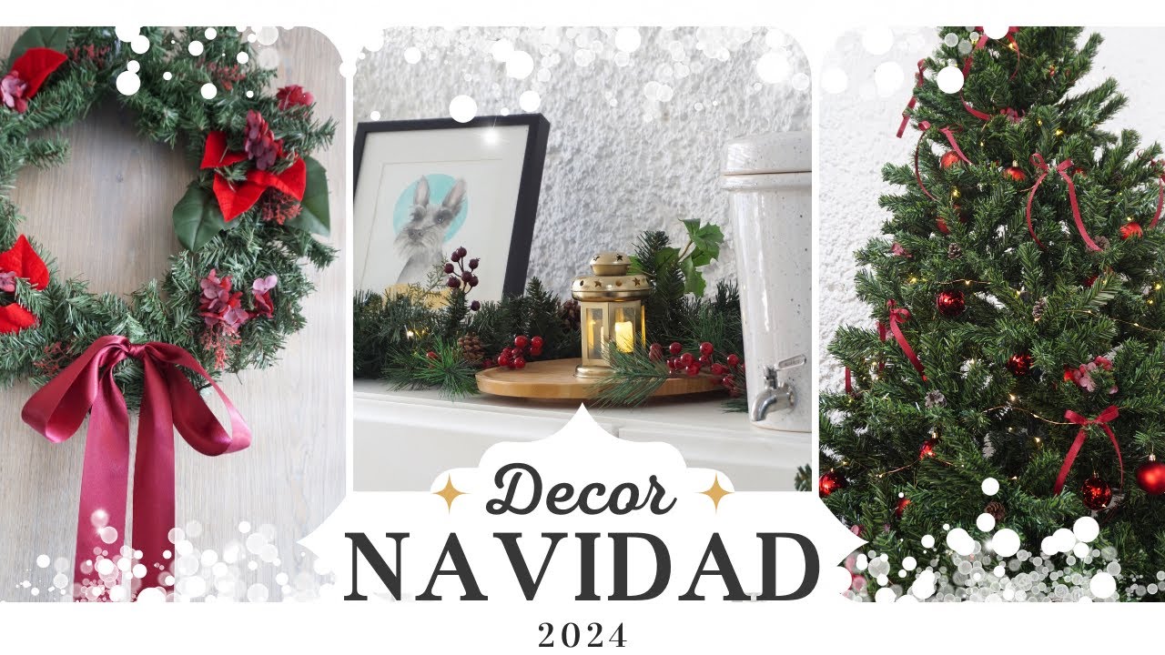 🎄 ¡Que comience la DECORACIÓN NAVIDEÑA 2024! 🎁✨