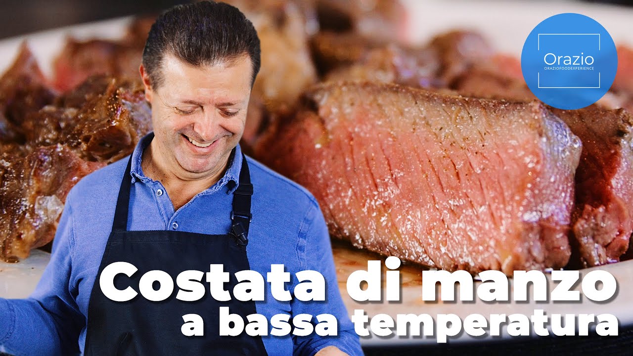 COSTATA DI MANZO A BASSA TEMPERATURA - i segreti per la cottura perfetta