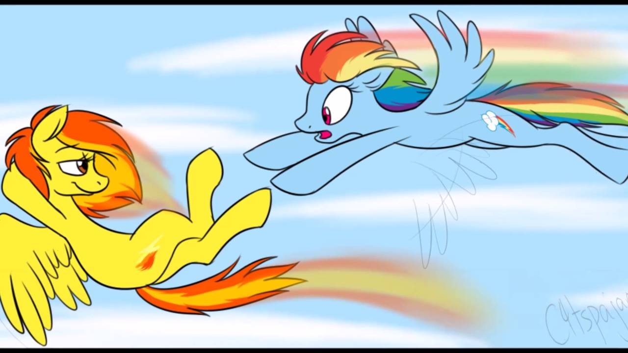 Mlp FIM: Rainbow Dash x Spitfire Tribute