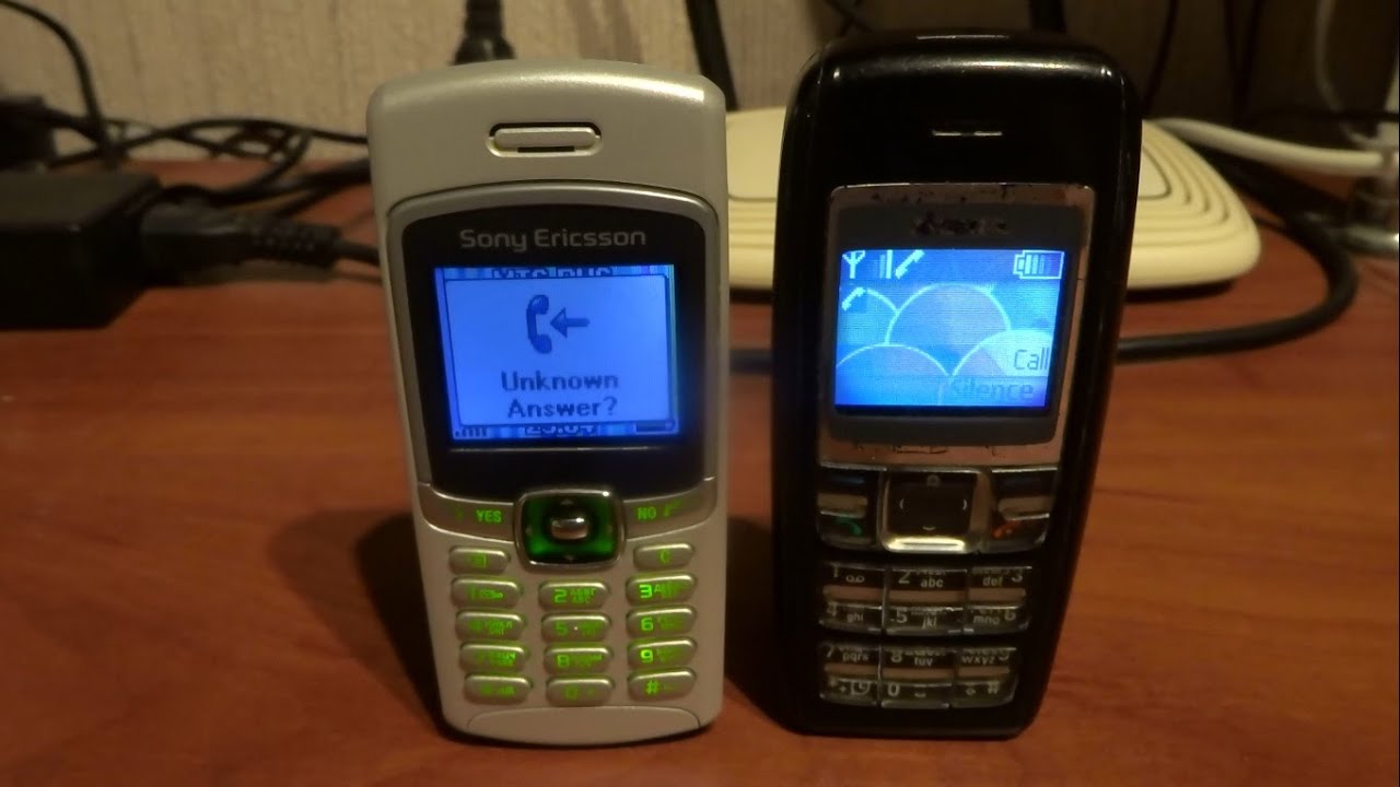 Sony Ericsson T230 & Nokia 1600 Incoming Calls